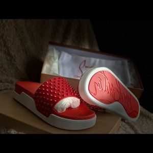 Louboutin Slippers Men